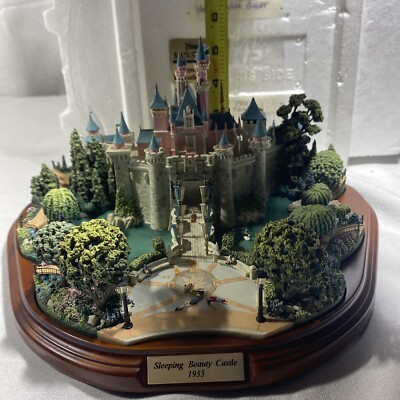 Olszewski Disneyland Main Street USA Sleeping Beauty Castle SIGNED