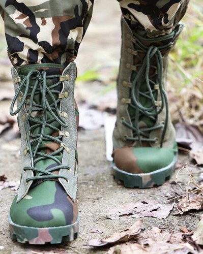 Men Combat Desert Tactical Boots 