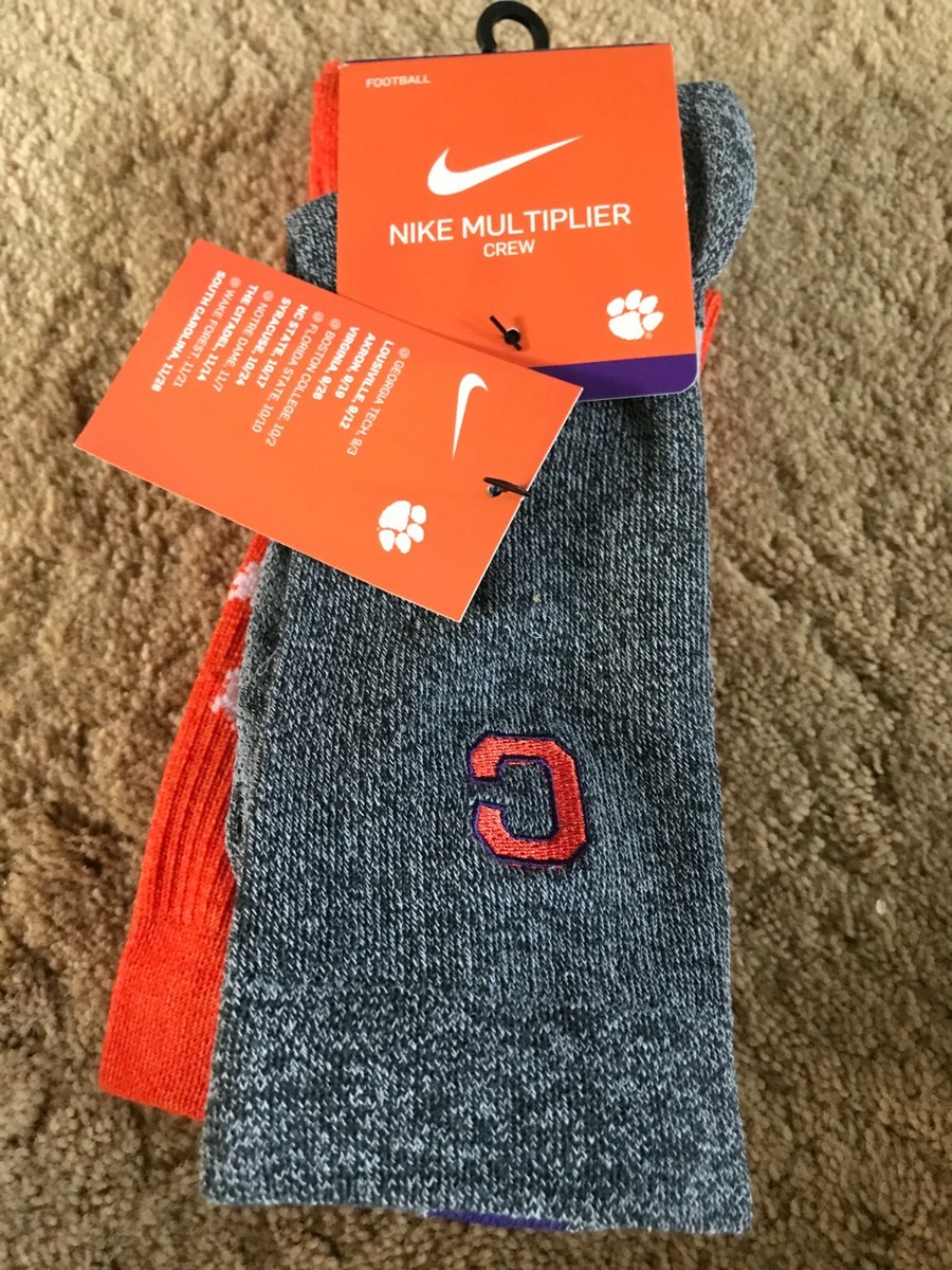 clemson nike socks