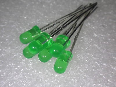 1000 X 3mm Green LED light emitting diode / F3 LED Green Colour | eBay