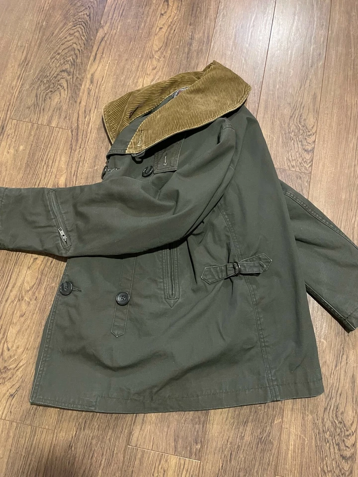 Engineered Garments Pana Chal Cuello Manta Forrada Chaqueta de Equitación Talla Pequeña Foto 3 de 4