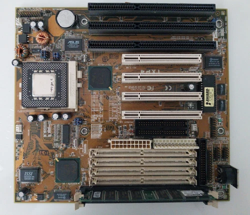 ASUS TXP4 Socket 7 motherboard + Intel Pentium 233MMx + 256Mb SDRAM