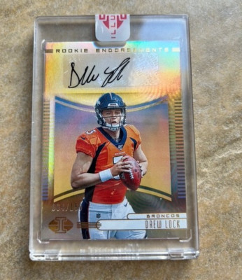 2019 Panini Illusions - Rookie Endorsements Drew Lock  Auto  /150 (AU, RC)