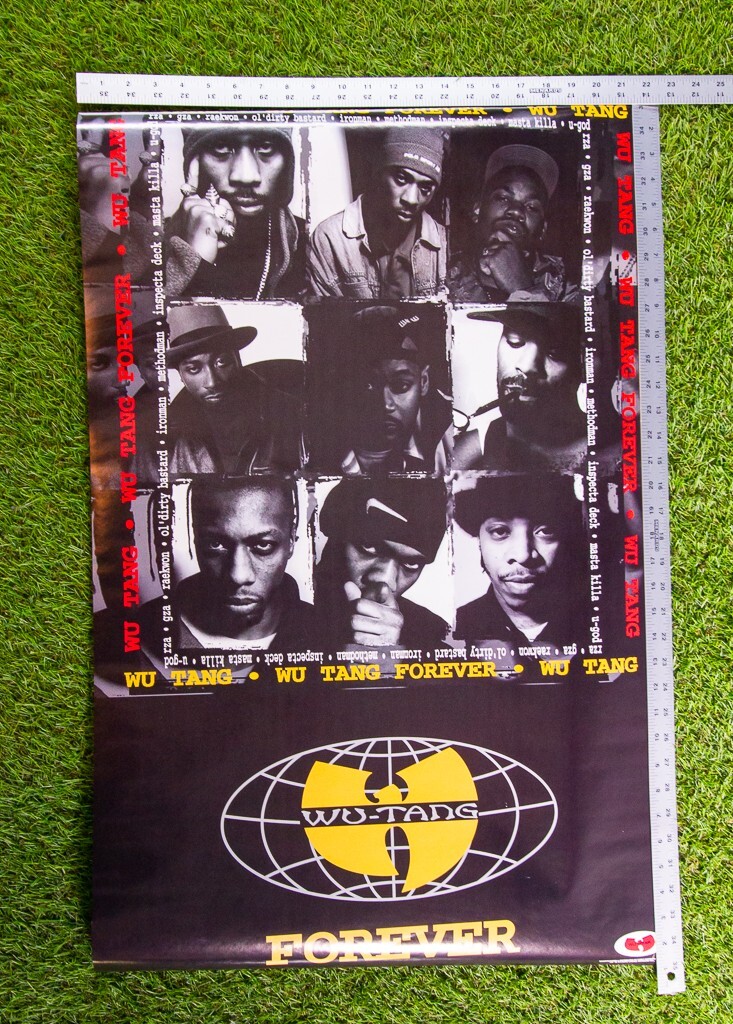 WU-TANG CLAN WU-TANG Forever Vintage 1997 22.5 X 34.5