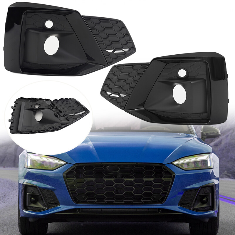 Left Side Front Bumper Fog Light Cover Trim 8W6807681T3Q7 For Audi A5 2020-2023 - View #4