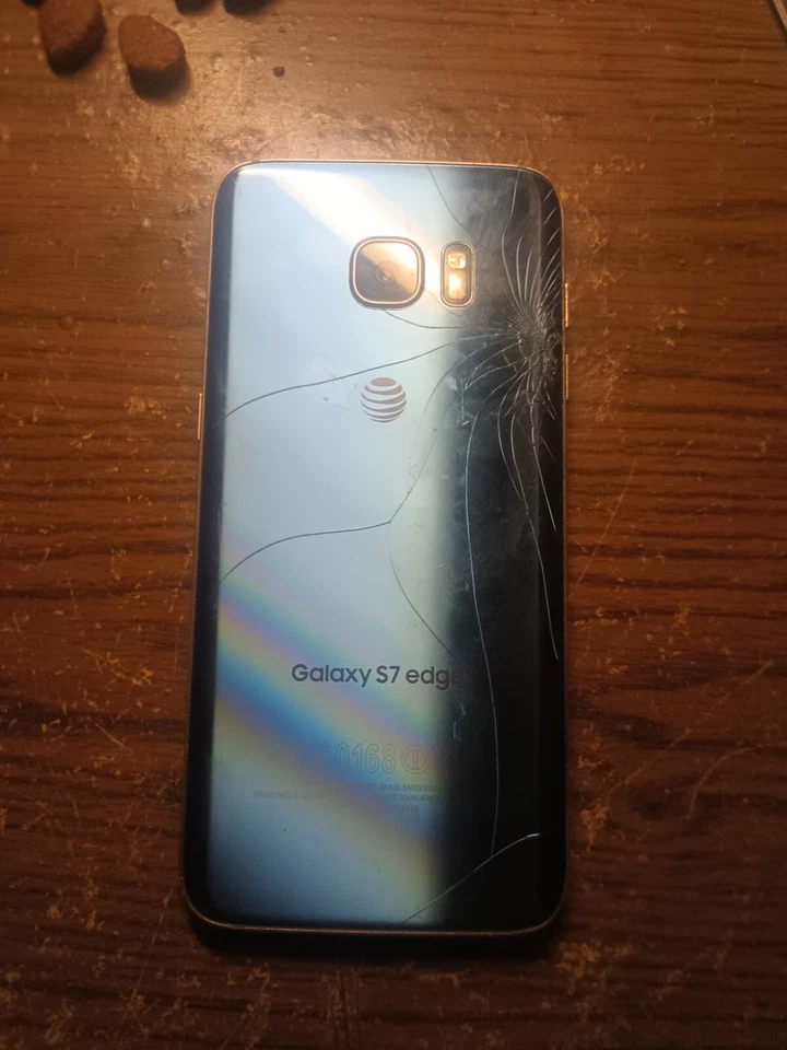 Samsung Galaxy S7 edge - 64 GB - Naranja Azul (AT&T) Foto 2 de 2