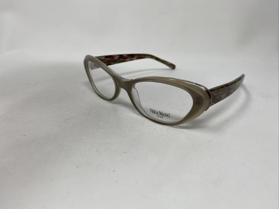 VERA WANG LUXE LINETTE TP 52/17/135 灰色 意大利眼镜框 IQ55 — 第 3/4 张图片