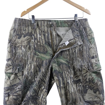 #ad #ad Cabelas Realtree Camo Cargo Pants Mens Size L LONG Outdoor Hunting Fishing $30.00