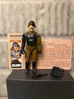 GI JOE Vintage Action Figure MAJOR BLUDD Complete with File Card 1983