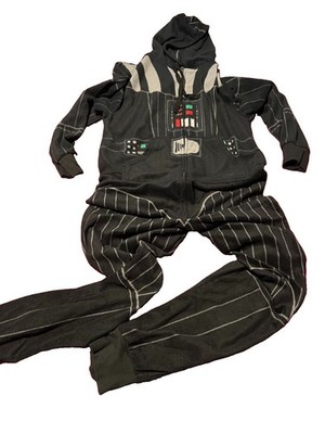 DARTH VADER Star Wars Union Suit One Piece Men's Pajamas Medium 