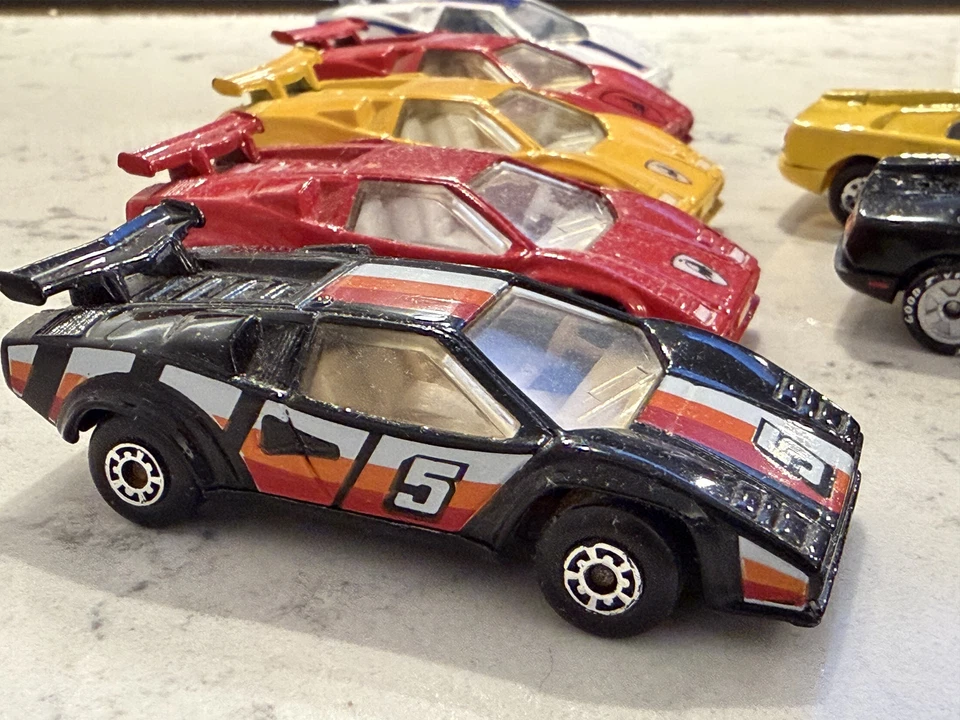 Colección Matchbox Lamborghini 1985 y 1995 vintage, 7 coches Foto 3 de 4