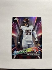 Jer'Zhan Newton 2024 Topps Chrome #FS-16 RC Future Stars Refractor