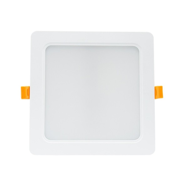 Led Einbauleuchte Downlight Dure 3 Weiß Eckig 17X17Cm IP54 18W Kaltweiß 6000K-image