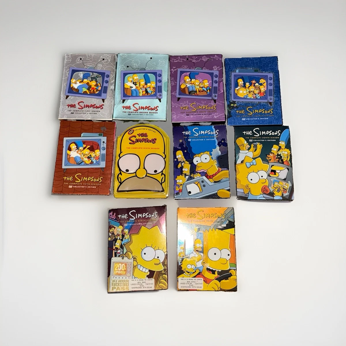 The Simpsons 10 Season DVDs & Blu-ray Discs for sale | eBay