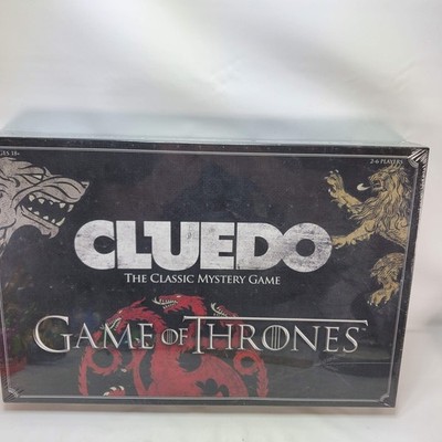 Cluedo Game of Thrones Board Game Mystery Strategy NEW Box Damage Clue