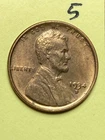 1934-D LINCOLN WHEAT CENT, nice Almost Uncirculated "AU condition" #5
