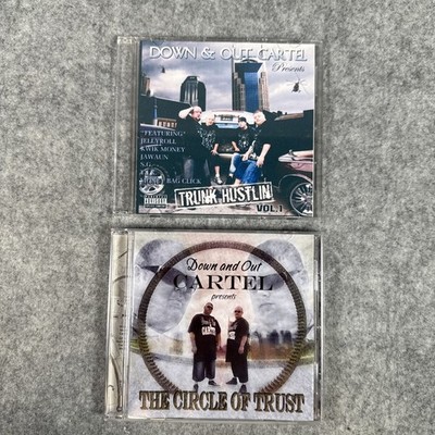 Down And Out Cartel Cd Lot Nashville Tennessee Rap Hip Hop Funk Jellyroll
