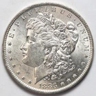 1883-O $1 Morgan Silver Dollar Uncirculated - RAW - Great Luster / Light Toning