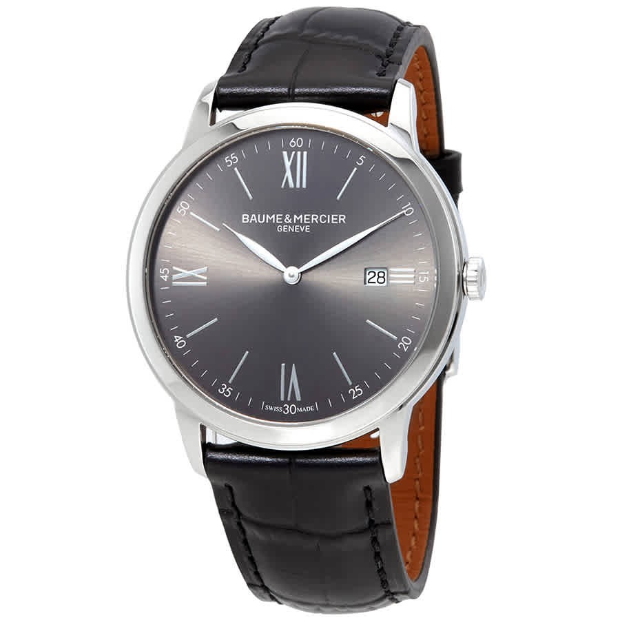 Baume et Mercier Classima Slate Gray Dial 42mm Men Watch 10416