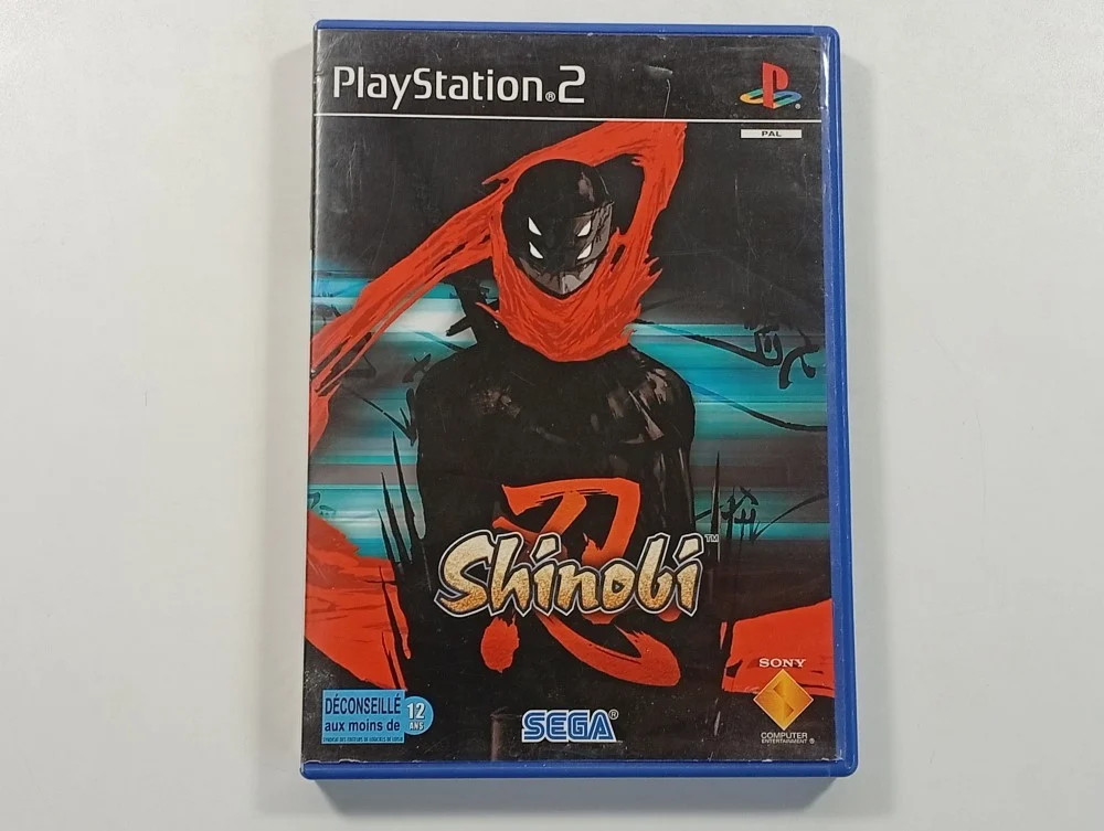SHINOBI SONY PLAYSTATION 2 (PS2) PAL-FR OCCASION (SANS NOTICE - WITHOUT MANUAL)