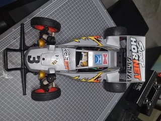 Tamiya Super Hornet 1/10th Electric 2WD Buggy Brushed RTR. Vintage 1986 Silver