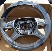 Original Mercedes w166 Holzlenkrad GL ML A1664609303 7J14 basaltgrau Holz Original Mercedes w166 Holzlenkrad GL ML A1664609303 7J14 basaltgrau Holz
