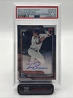 2024 Bowman Draft Travis Bazzana Chrome Auto 1st Prospect #CPA-TB PSA 10