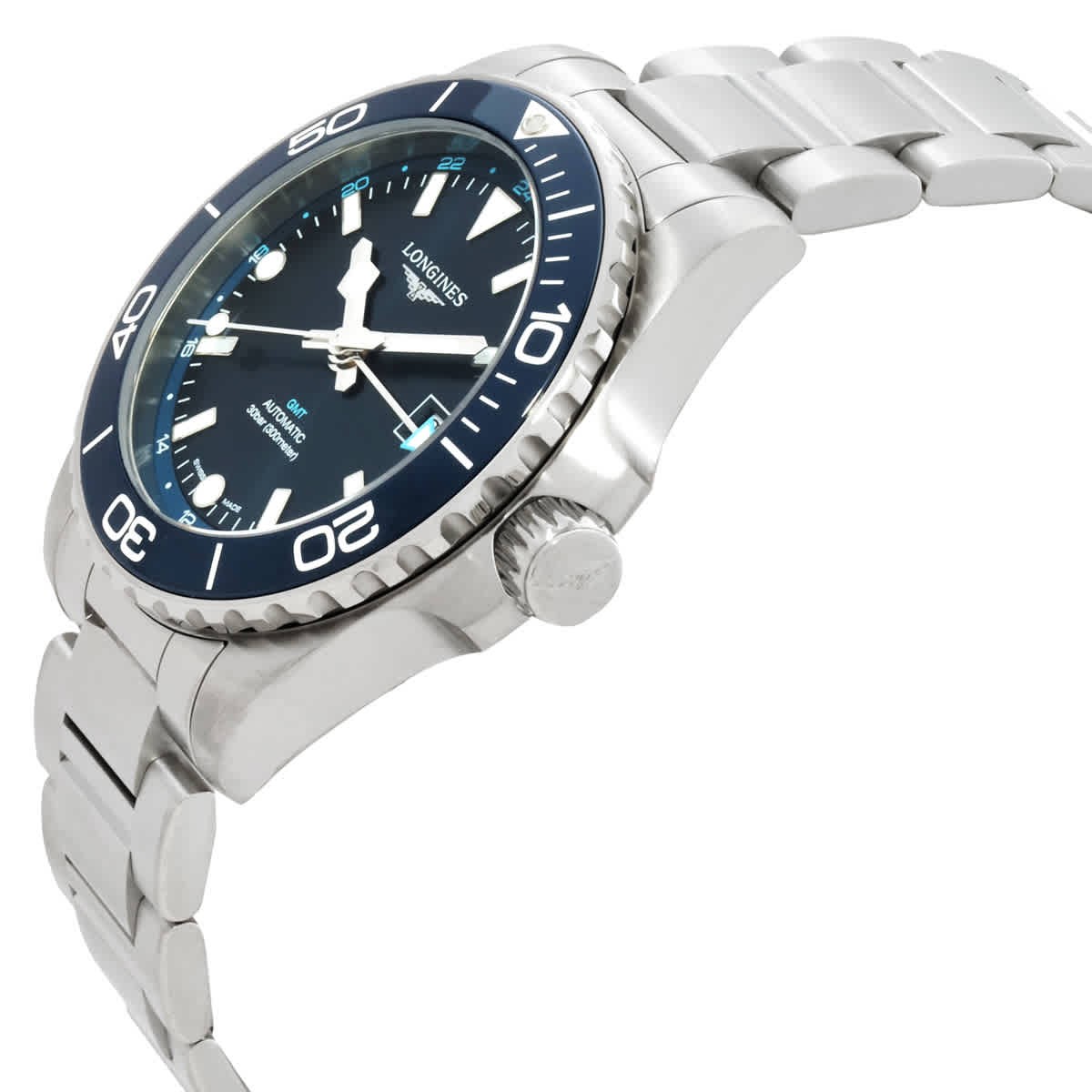 Longines Hydroconquest GMT Automatic Blue Dial Men's Watch L3.790.4.96.6 image 2