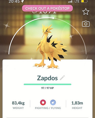  Shiny Galarian Articuno, Moltres, Zapdos    - P T C - Description