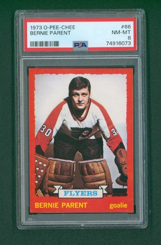 Bernie Parent #66 1973 O-Pee-Chee card