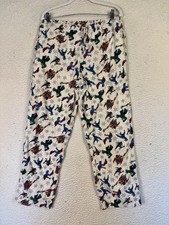 Hanna Anderson Flannel Man Woman Marvel Christmas Xmas PJ Pant Size M