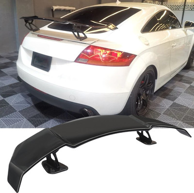 55''x8'' GT-Style Glossy Black Rear Trunk Wing Spoiler For Audi TT TTS MK2 MK1