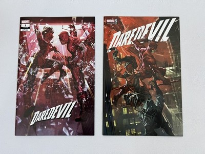 Daredevil Vol. 7 Lot #1-2, Kael Ngu Trade Variants, Unknown 616 Comics, 2022