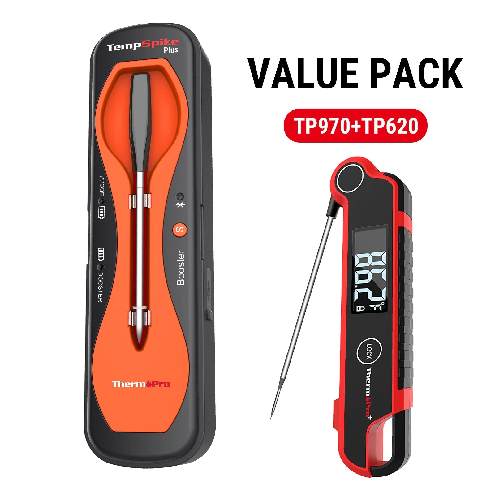 ThermoPro TP970 600FT Wireless Meat Thermometer + TP620 Instant Read Thermometer
Opens in a new wind