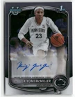 2025-26 Bowman Kiyomi Mcmiller Chrome Prospect AUTO PENN ST ☘️284
