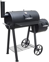Smoker Grill Bbq Holzkohle Grillwagen RäUcherofen Holzkohlegrill Grillchef