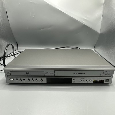 JVC HR-XVC12 DVD VCR Combo Player VHS Tested Working - No Remote