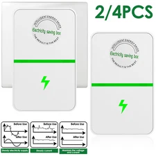 2/4pcs Pro Power Saver Energy Saver Household Power Saver Electricity Saving