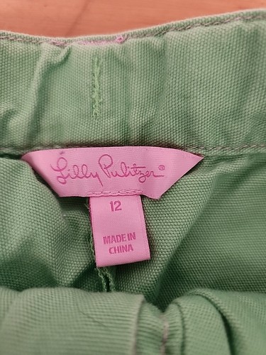 Lilly Pulitzer Girls Skort Green Size 12 - Picture 3 of 11