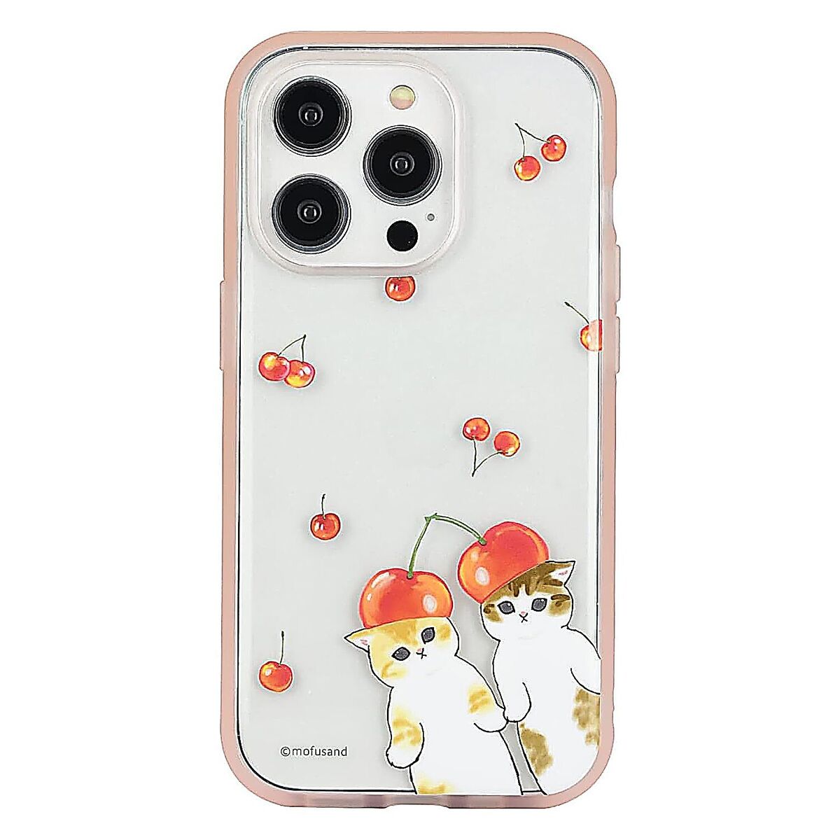 Gourmandise Mofusand cherry iPhone 14 pro / 13 pro Case 6.1 Gourmandise Mofusand cherry iPhone 14 pro / 13 pro Case 6.1
