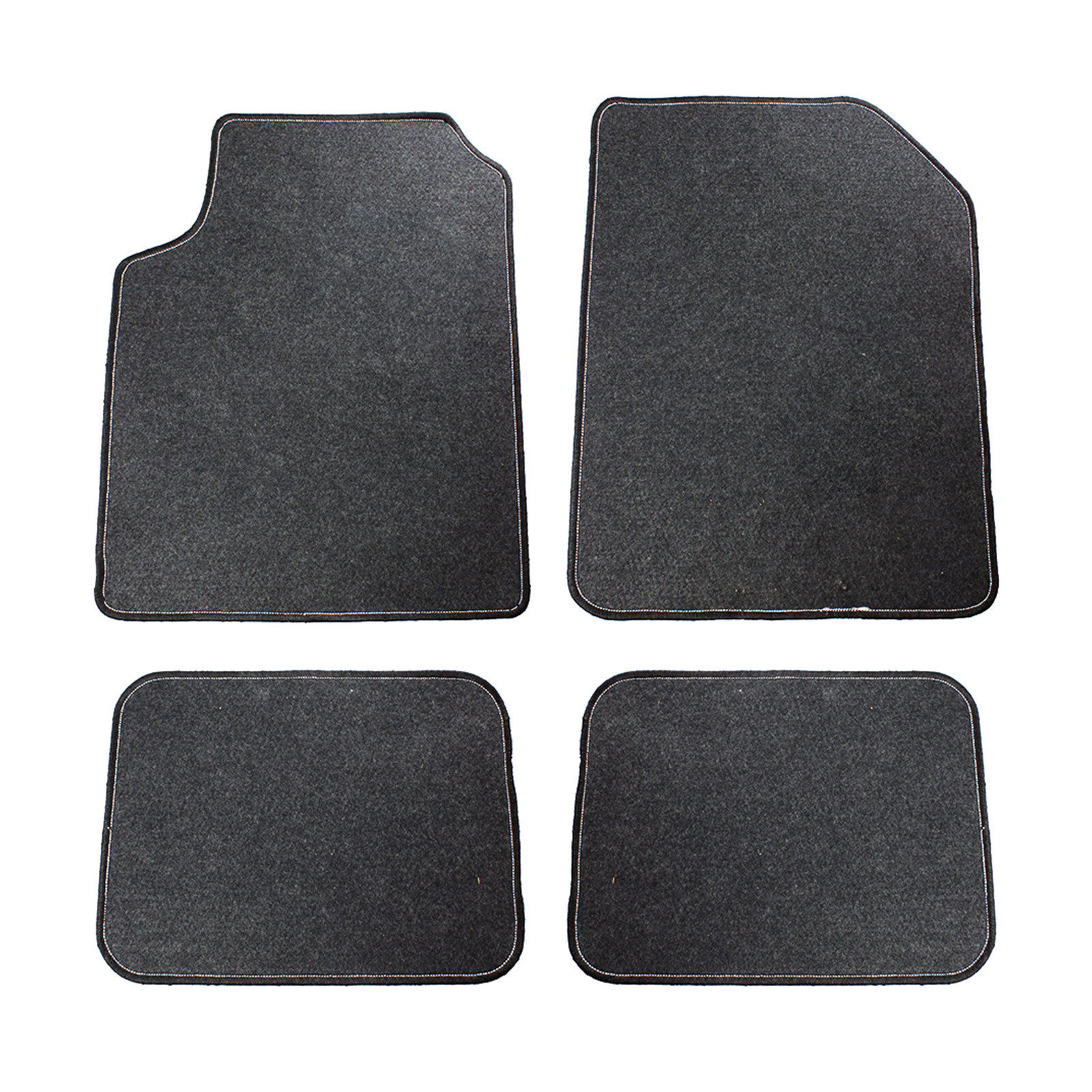 For Universal Car Floor Mats, 4-Piece, Car Mats, Carpet, Vehicle Carpet, Schw