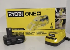 RYOBI Handheld Vacuum 18V SWIFTClean Spot Cleaner Green + 4ah Battery + Charger