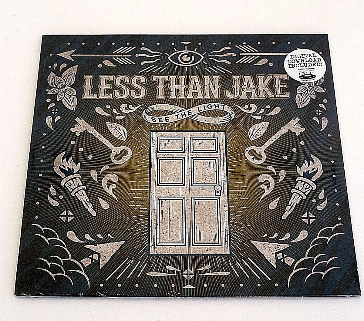 LESS THAN JAKE see the light LP Vinyl Record , SEALED , fat wreck