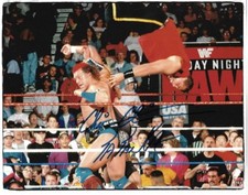 Tatanka "Wrestling" Autogramm signed 20x25 cm Bild