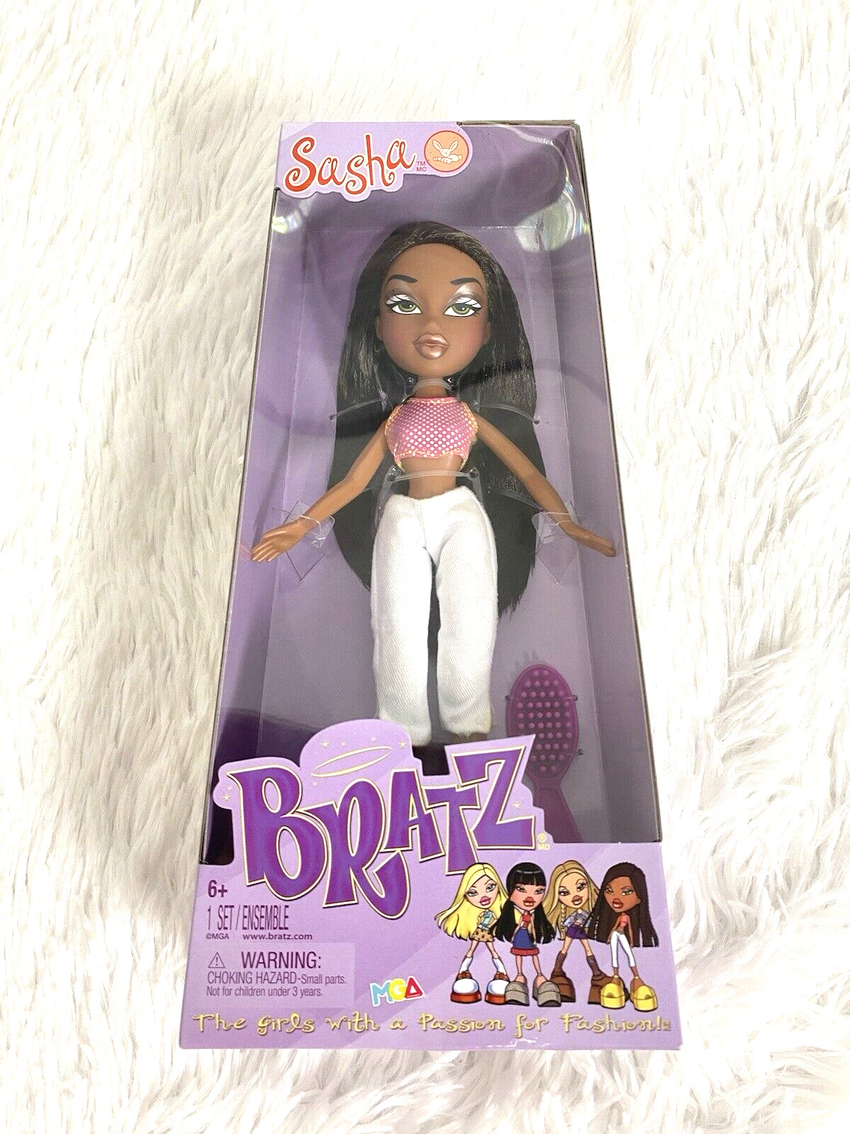 Sasha BRATZ 1 Set Ensemble Doll Figure 4 Accessories Fashion Beauty