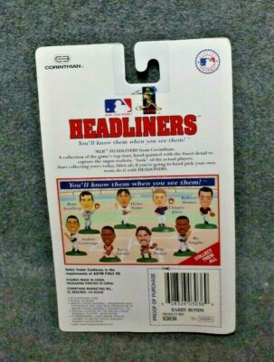 Ken Griffey Jr. Headliners 3-inch Figure with Removable Hat NIB