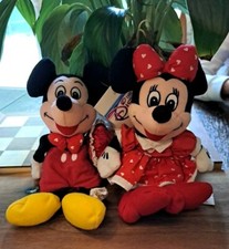 VALENTINE'S MICKEY  MINNIE MOUSE MINI BEAN BAG PLUSH DISNEY STORE