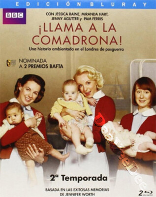 Call the Midwife (Complete Series 2) NEW Blu-Ray 2-Disc Set Vanessa Redgrave