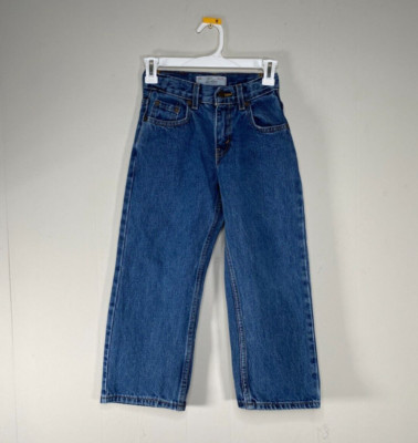 Levi's Signature LOOSE FIT Denim Jeans Boy's 8 Blue Casual Pants