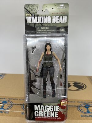 TWD Walking Dead AMC Maggie Greene Action Figure McFarlane Series 5 New B73